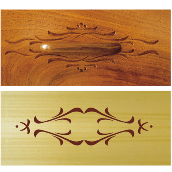 CMT - Šablona pro ornamenty [D] D=250x40