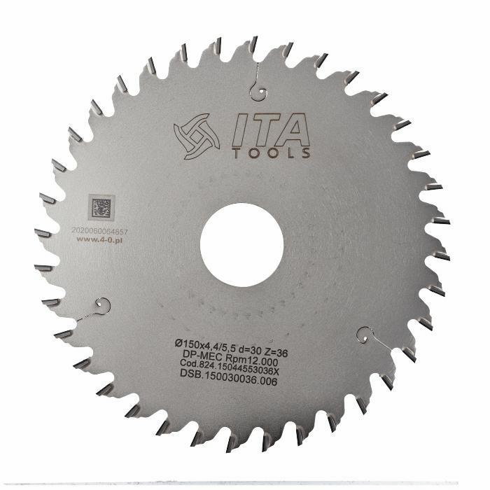 ITA - DIA předřezový kónický kotouč (D=160; F=55; Z=36; K=4,3/5,2; P=3,2; H=4)