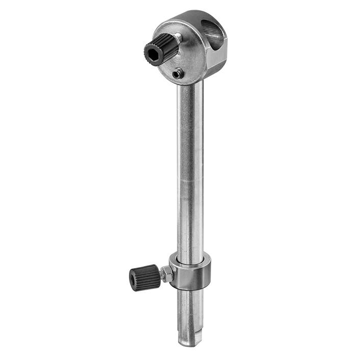 Svislá tyč pro svařovací svorku D = 16 mm L = 220 mm, závit M8 / M6, pozinkovaná