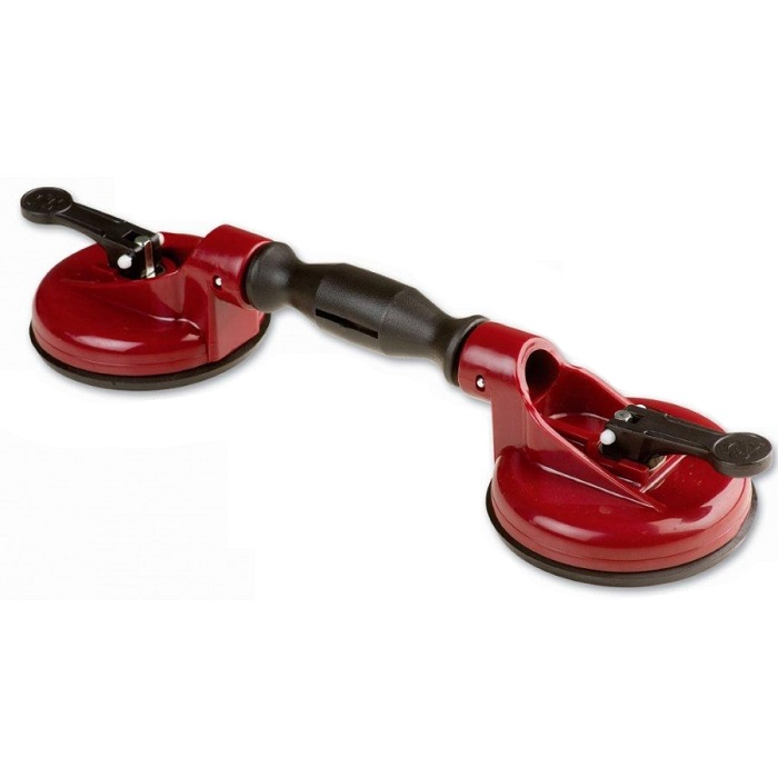 Dvojitá ABS přísavka VEN 2, sklopná, nosnost max.30 kg, D = 11,7 cm