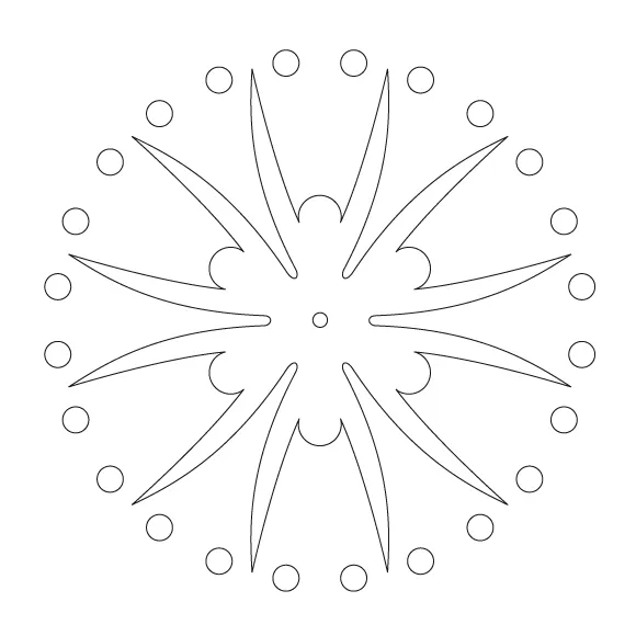 CMT - Šablona pro ornamenty [C] D=82x65