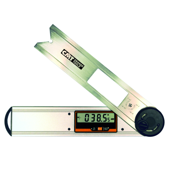 CMT - Digitální úhloměr s pravítkem +/- 0-360°, rozlišení na 0,05°