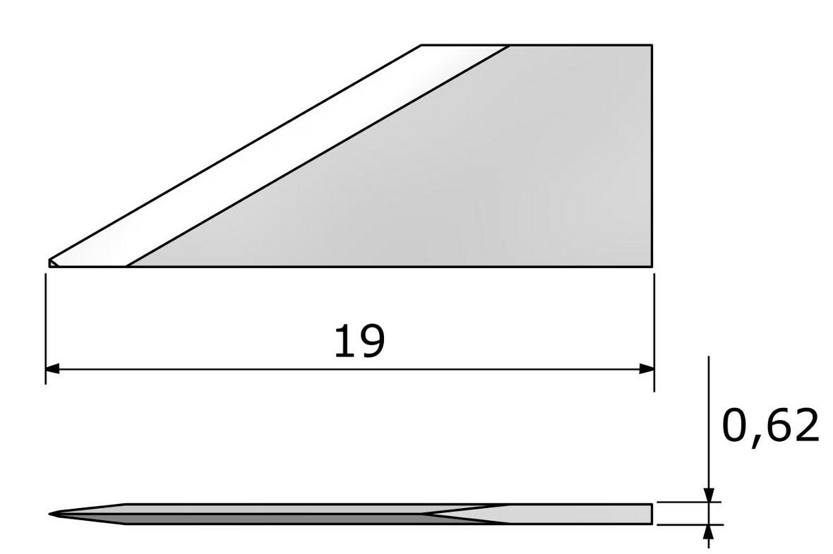 Plochý nůž ITA.212 BLD-SF212