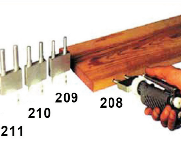 Tryska kolíkovací dvojitá 6x20 mm