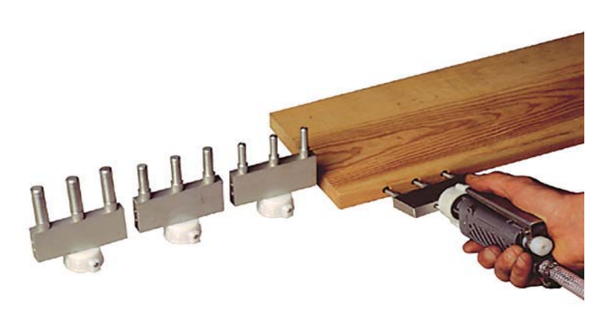 Tryska kolíkovací trojitá 6x20 mm