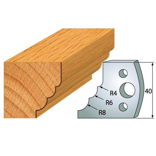 Pár nožů 40x4mm HSS