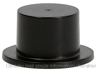 3878 Black Minifigure, Headgear Hat, Top Hat