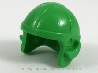 30171 Bright Green Minifigure, Headgear Cap, Aviator