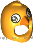 25971pb03 Bright Light Orange Minifigure, Headgear Mask Penguin/Chicken/Turkey