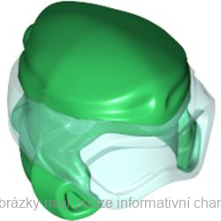 77151pb01 Green Minifigure, Headgear Ninjago Wrap Type 8