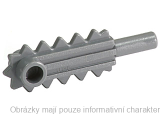 6117 Dark Bluish Gray Tool Chainsaw Blade