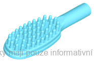 3852b Medium Azure Hairbrush - 10mm Handle