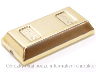 99563 Metallic Gold Ingot / Bar