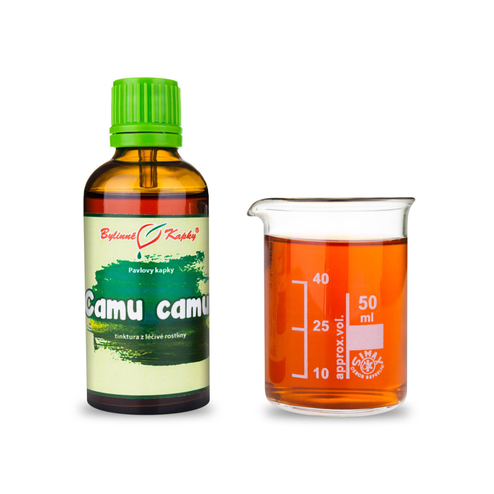 Camu camu - přírodní kyselina askorbová - Pavlovy bylinné kapky (tinktura) 50 ml