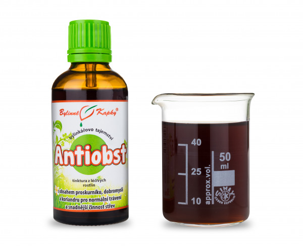 Antiobst - Bylinné kapky (tinktura) Bylinkářovo tajemství 50 ml