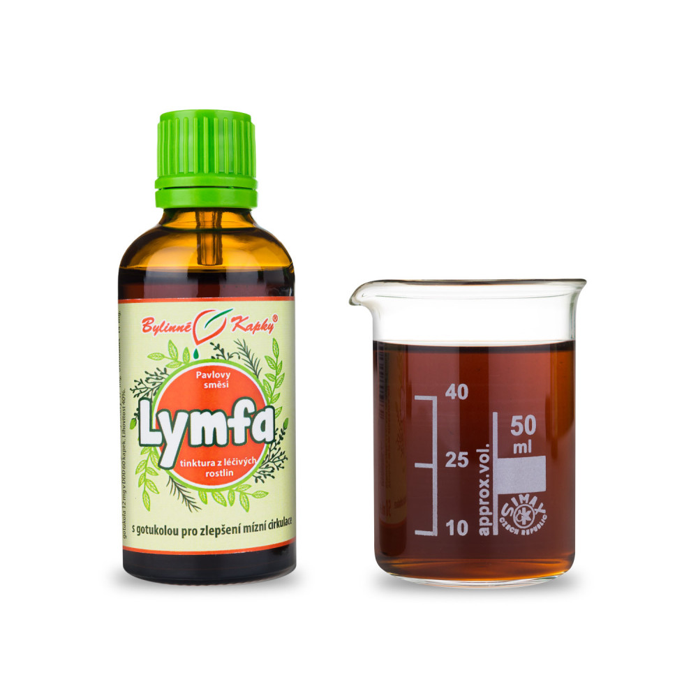 Lymfa - Pavlovy bylinné kapky (tinktura) 50 ml