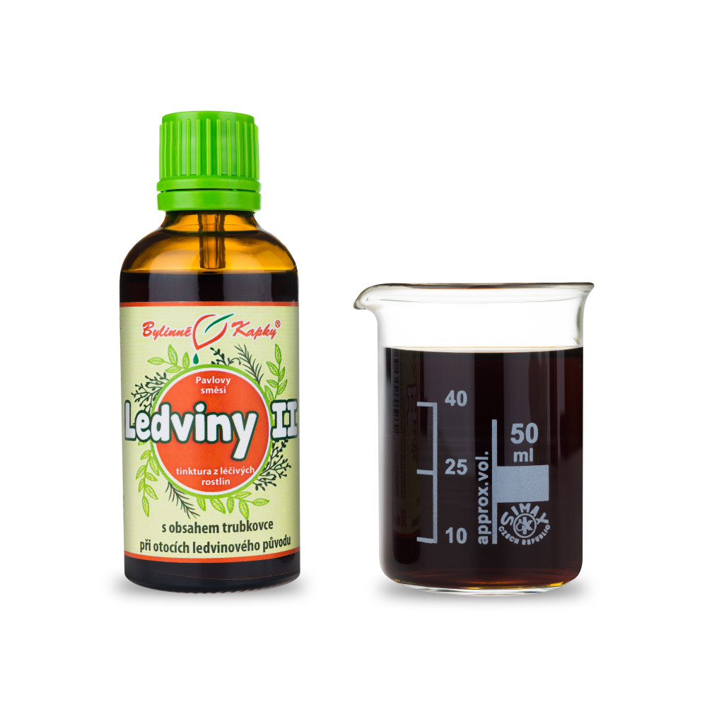 Ledviny II - Pavlovy bylinné kapky (tinktura) 50 ml