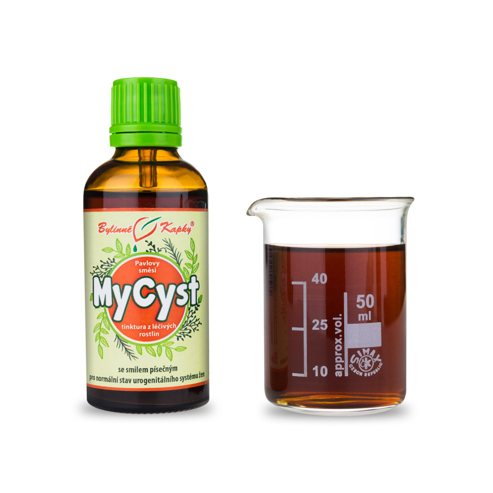 MyCyst - Pavlovy bylinné kapky (tinktura) 50 ml