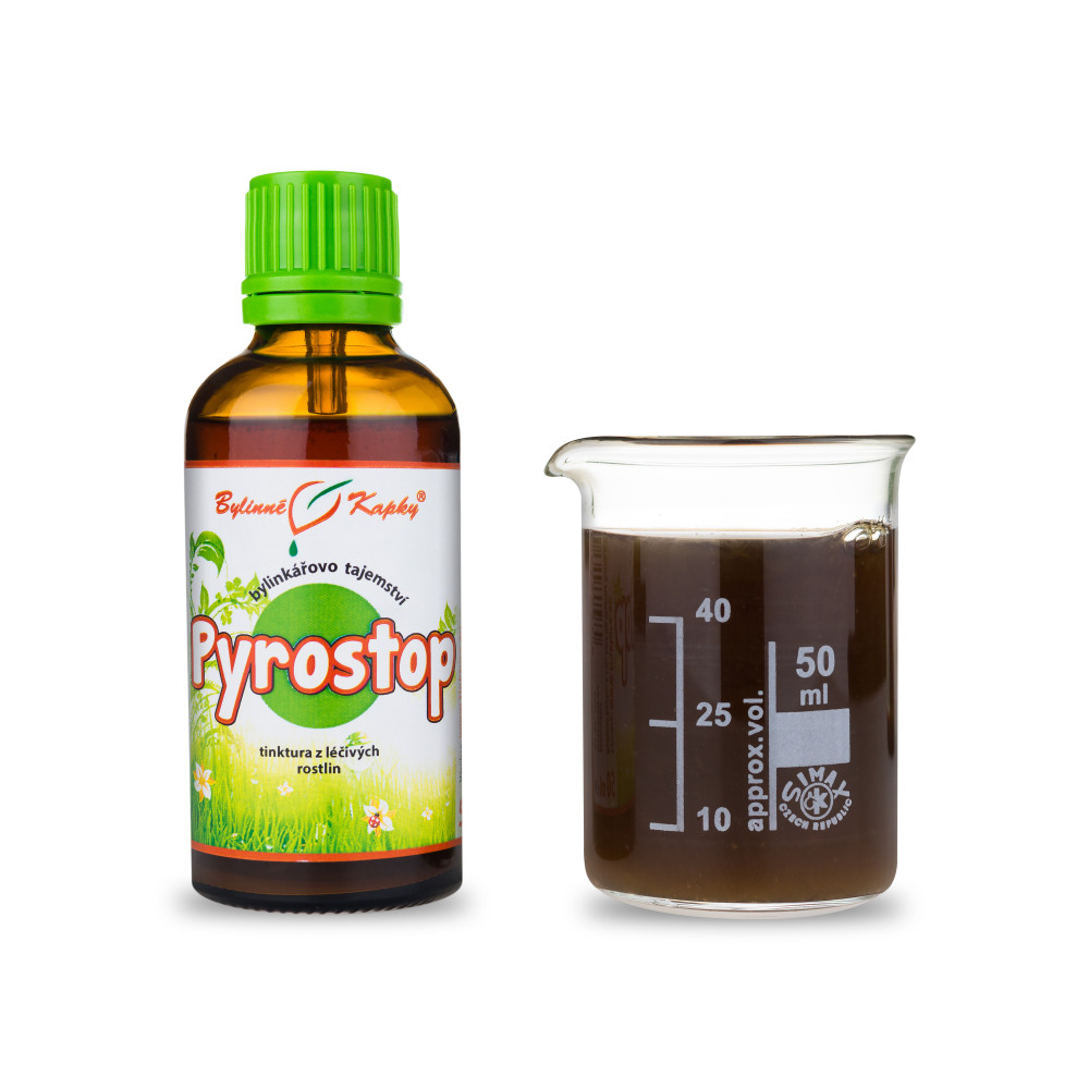Pyrostop - Bylinné kapky (tinktura) Bylinkářovo tajemství 50 ml