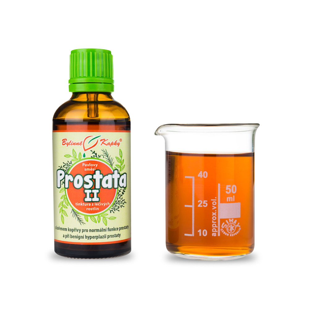 Prostata II - Pavlovy bylinné kapky (tinktura) 50 ml