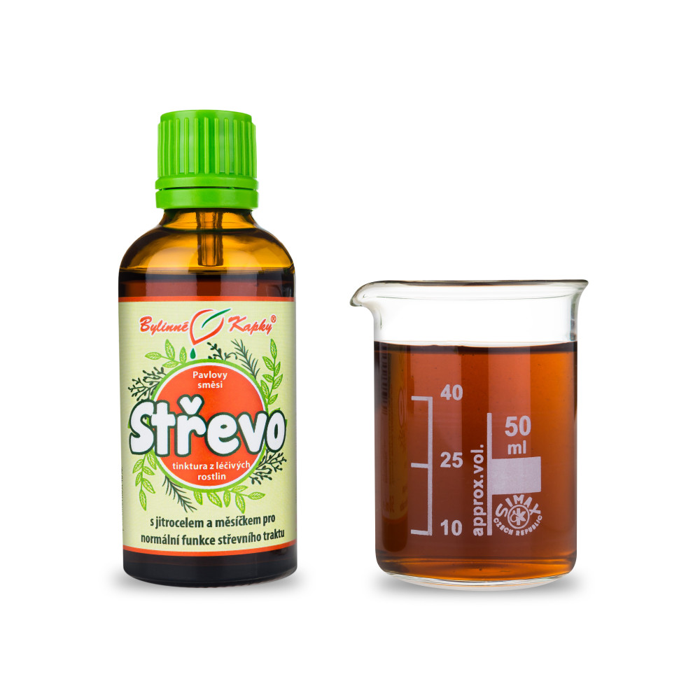 Střevo - Pavlovy bylinné kapky (tinktura) 50 ml