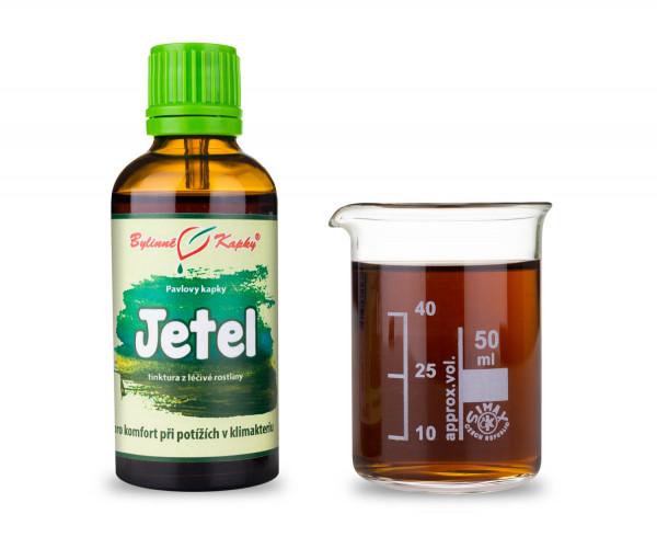 Jetel červený - Pavlovy bylinné kapky (tinktura) 50 ml