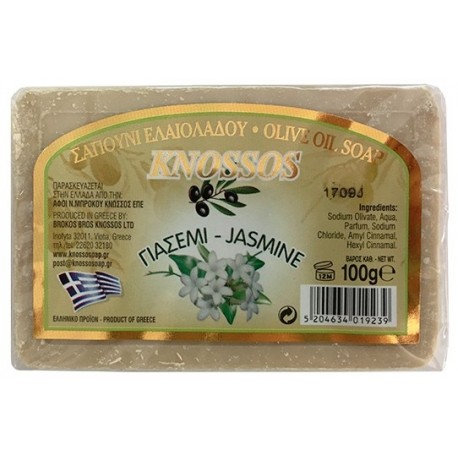 Knossos Mýdlo Olivové Řecké Jasmín 100g 