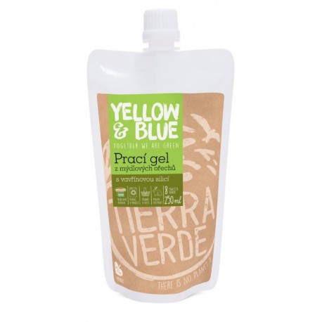 Tierra Verde (Yellow&Blue) Prací gel s vavřínem 250ml