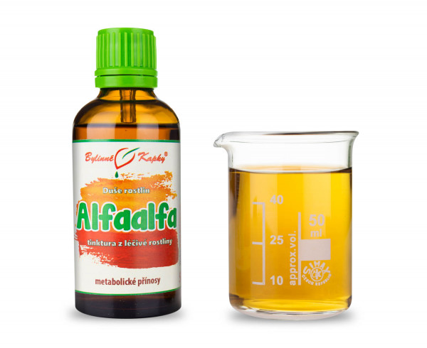 Alfaalfa - Bylinné kapky (tinktura) Duše rostlin 50 ml