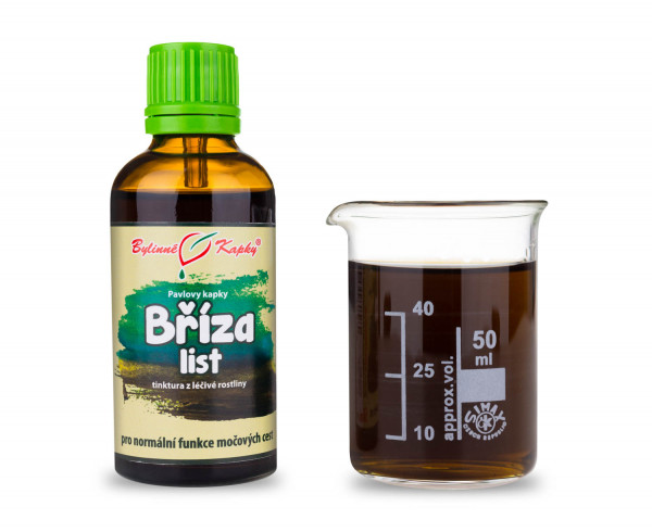 Bříza list - Pavlovy bylinné kapky (tinktura) 50 ml