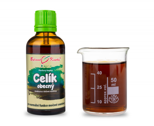 Celík obecný (zlatobýl obecný) - Pavlovy bylinné kapky (tinktura) 50 ml