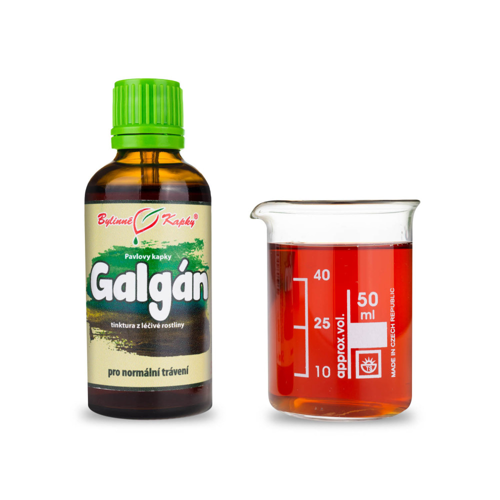 Galgán - Pavlovy bylinné kapky (tinktura) 50 ml