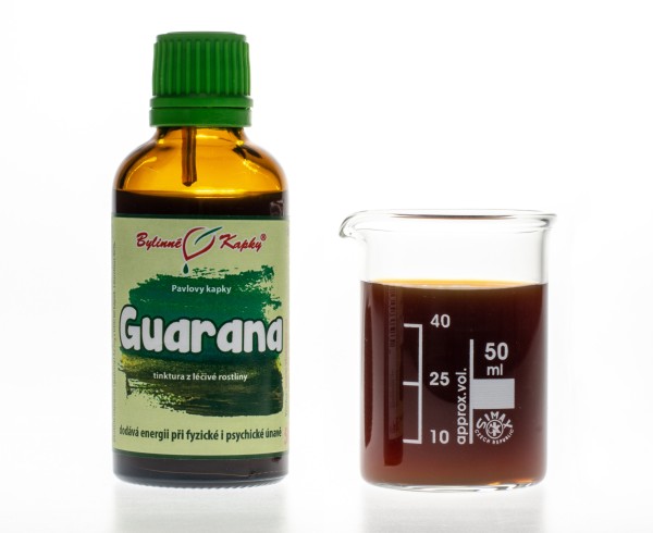 Guarana (paulínie nápojová) - Pavlovy bylinné kapky (tinktura) 50 ml