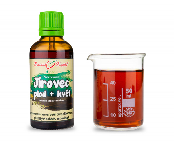 Jírovec plod + květ - Pavlovy bylinné kapky (tinktura) 50 ml