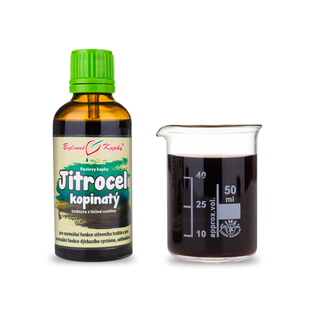 Jitrocel kopinatý - Pavlovy bylinné kapky (tinktura) 50 ml