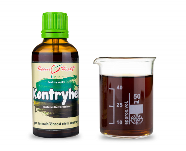 Kontryhel - Pavlovy bylinné kapky (tinktura) 50 ml