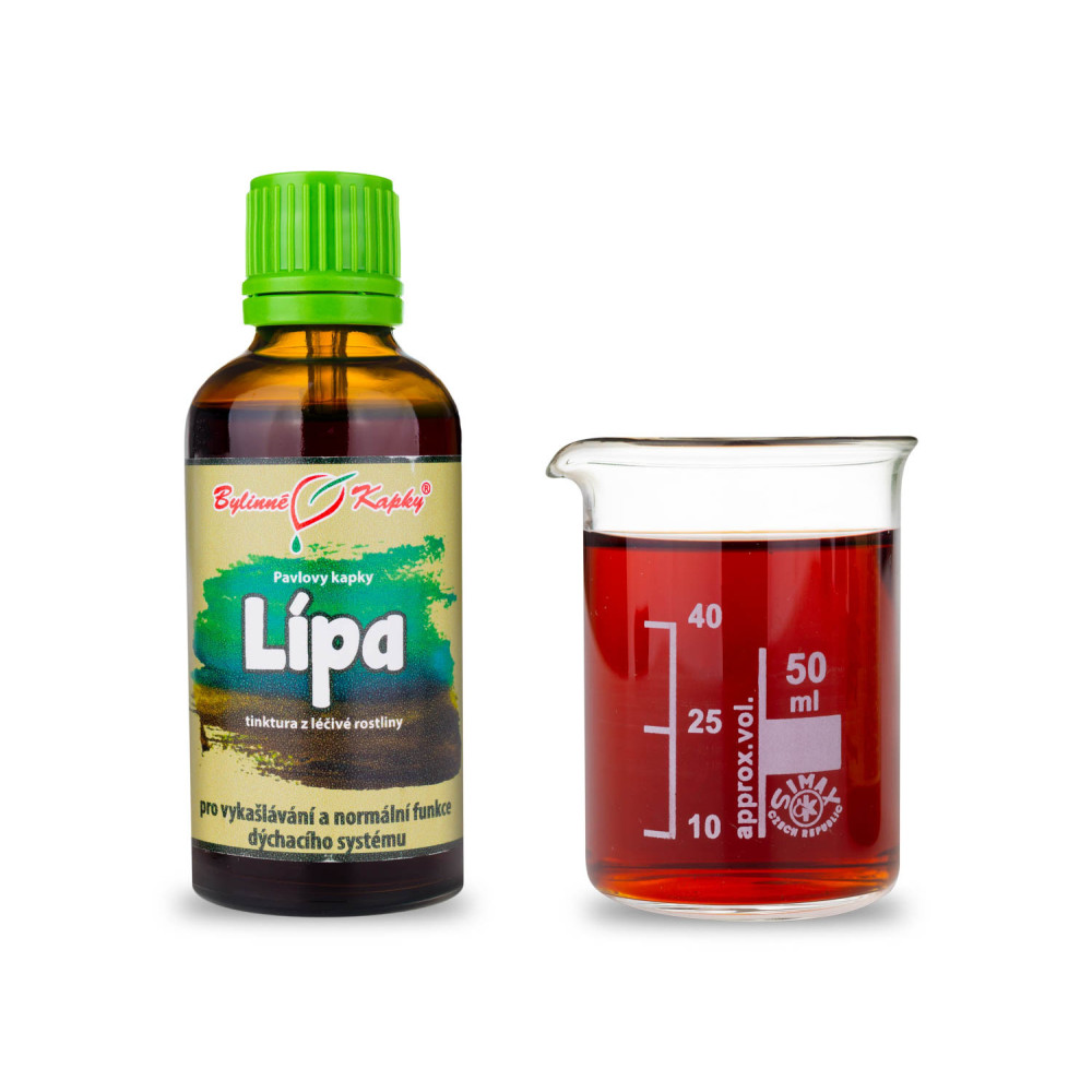 Lípa - Pavlovy bylinné kapky (tinktura) 50 ml