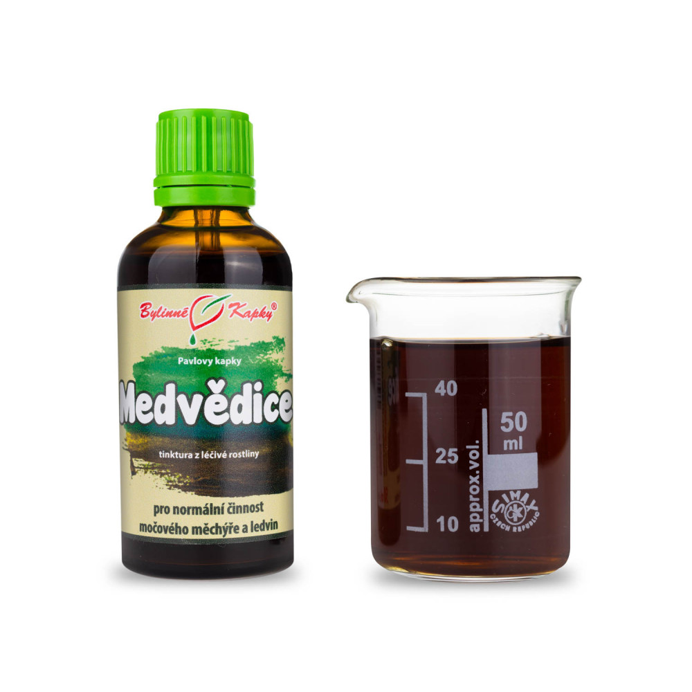 Medvědice - Pavlovy bylinné kapky (tinktura) 50 ml