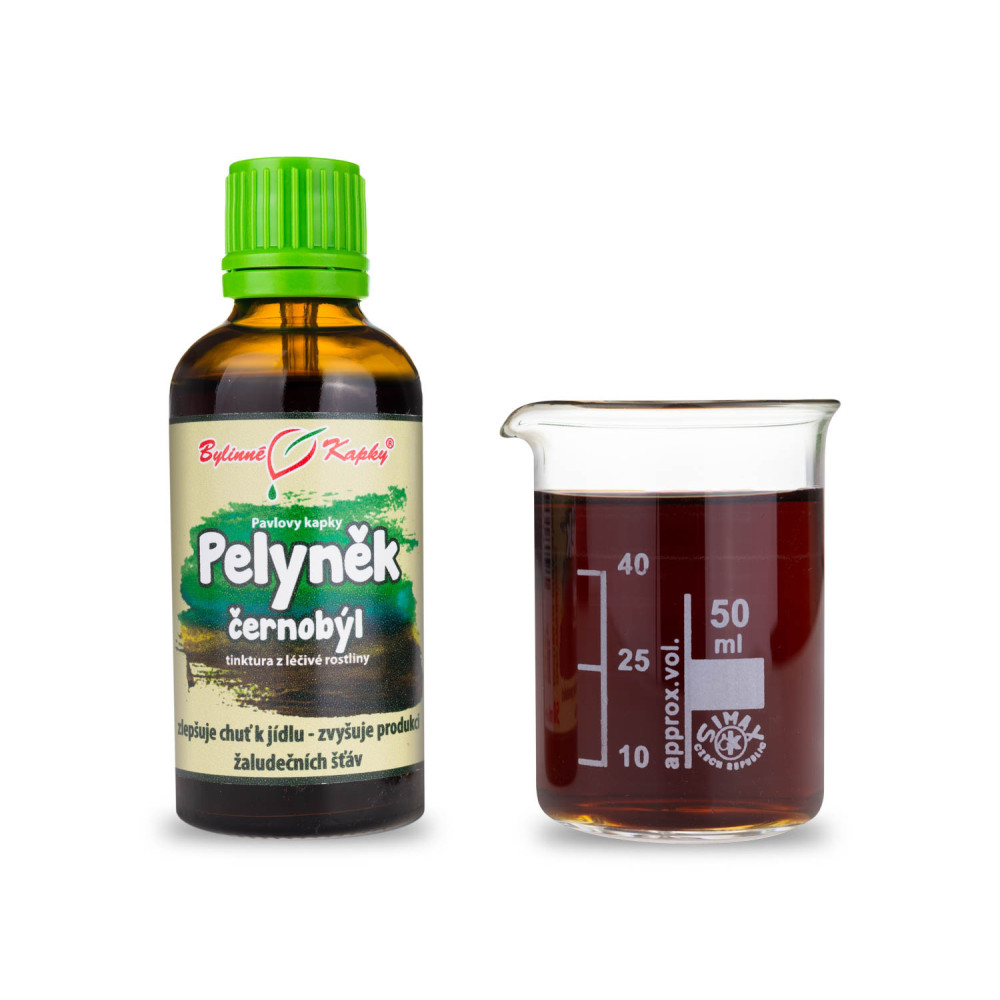 Pelyněk černobýl - Pavlovy bylinné kapky (tinktura) 50 ml