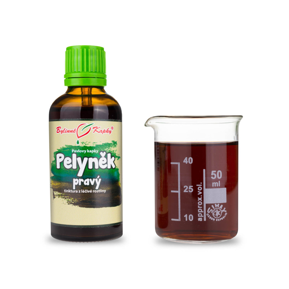 Pelyněk pravý - Pavlovy bylinné kapky (tinktura) 50 ml