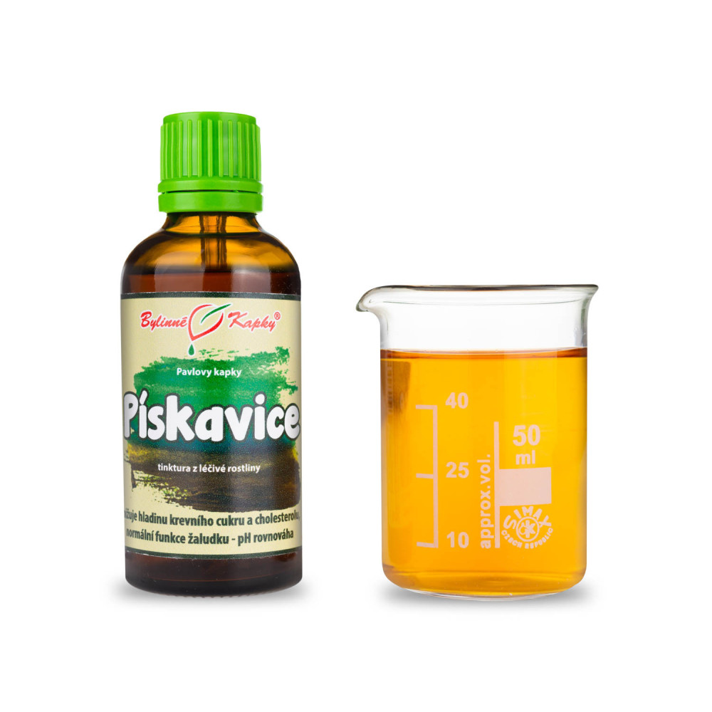 Pískavice - Pavlovy bylinné kapky (tinktura) 50 ml