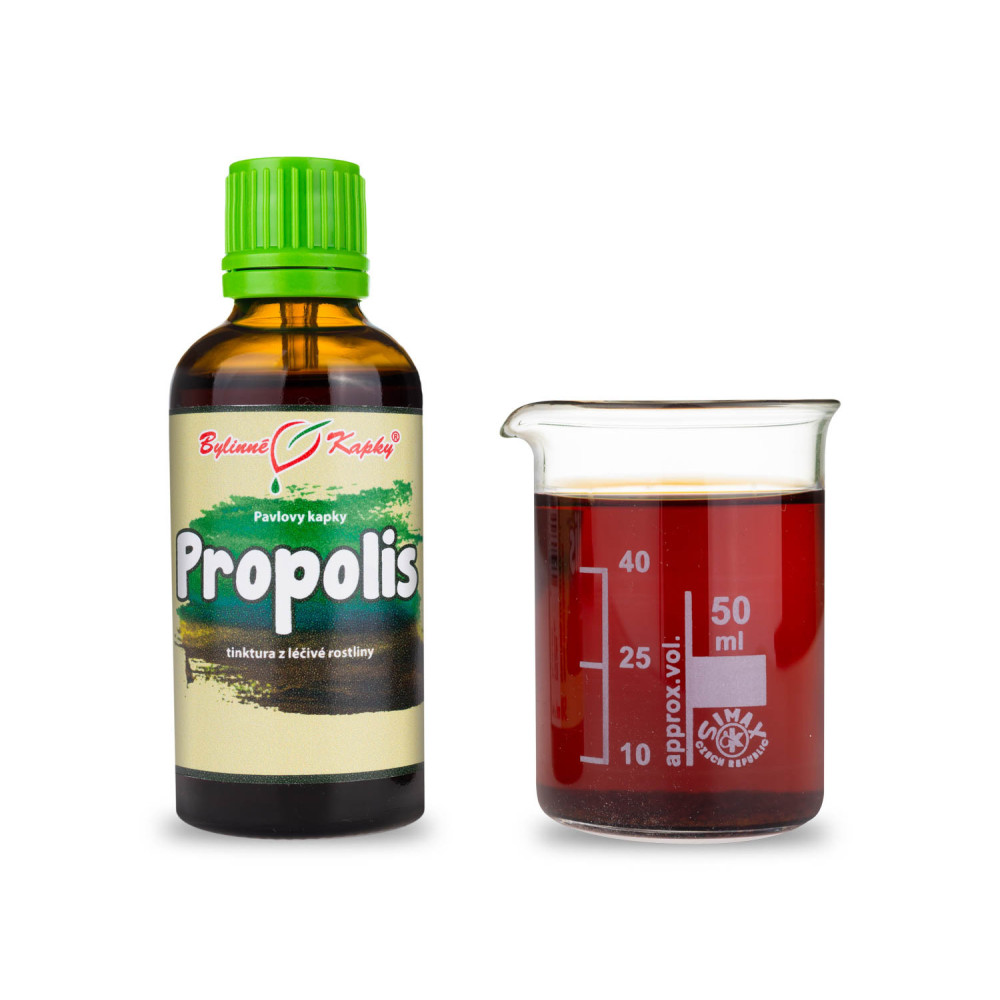 Propolis - Pavlovy bylinné kapky (tinktura) 50 ml