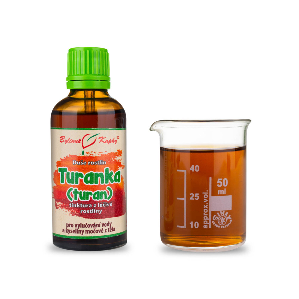Turanka (turan) - Bylinné kapky (tinktura) Duše rostlin 50 ml