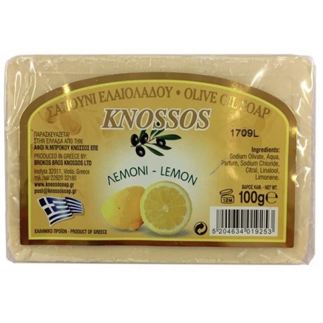 Knossos Mýdlo Olivové Řecké Citron 100 g
