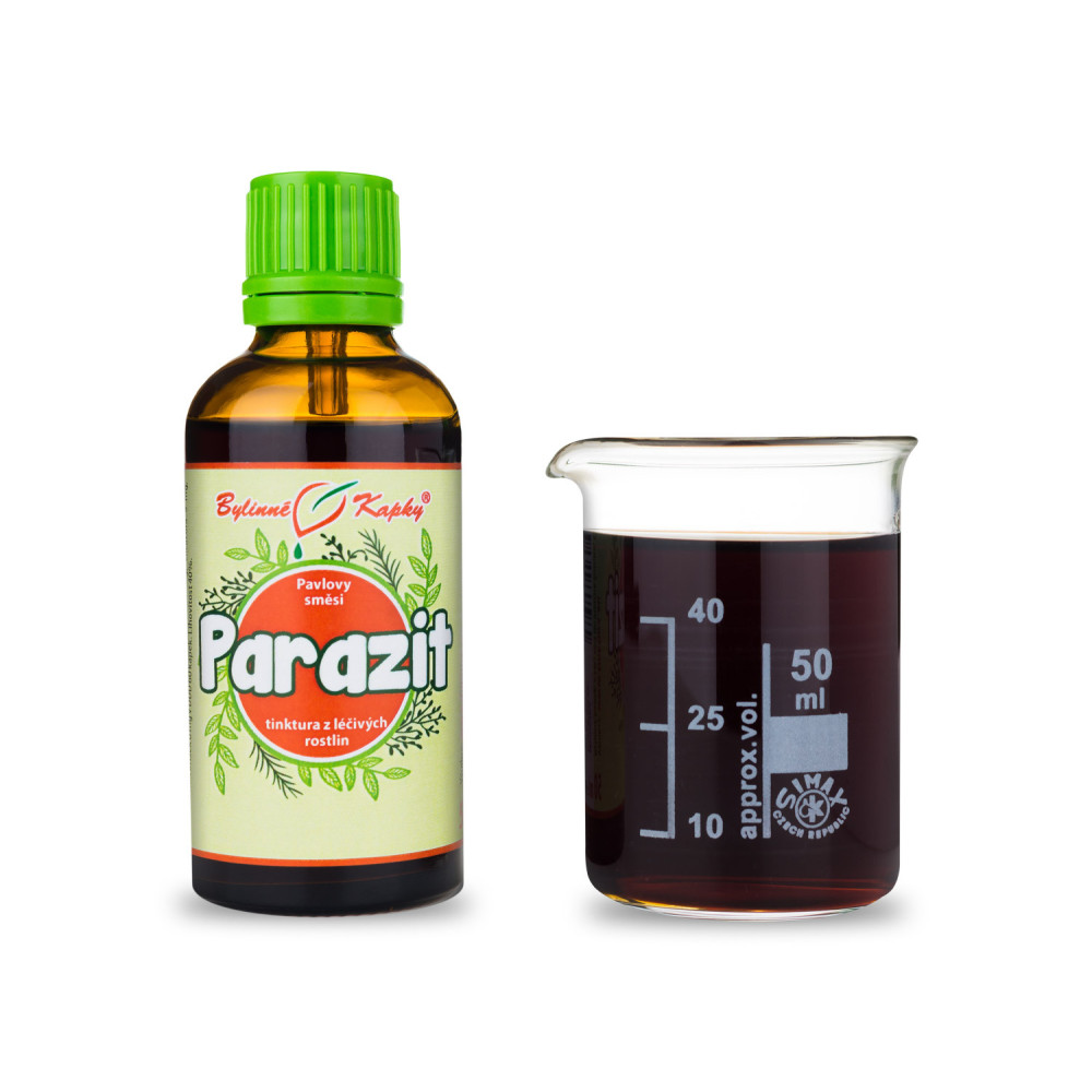 Parazit - Pavlovy bylinné kapky (tinktura) 50 ml