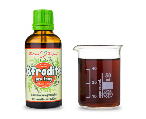 Afrodite pro ženy - Pavlovy bylinné kapky (tinktura) 50 ml