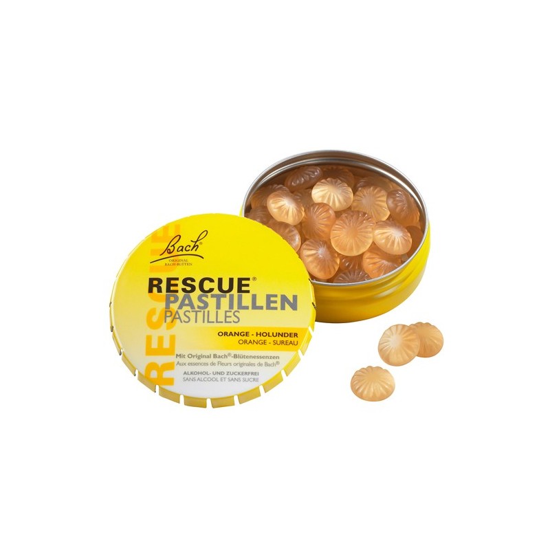 RESCUE® pastilky příchuť pomeranč 50 g