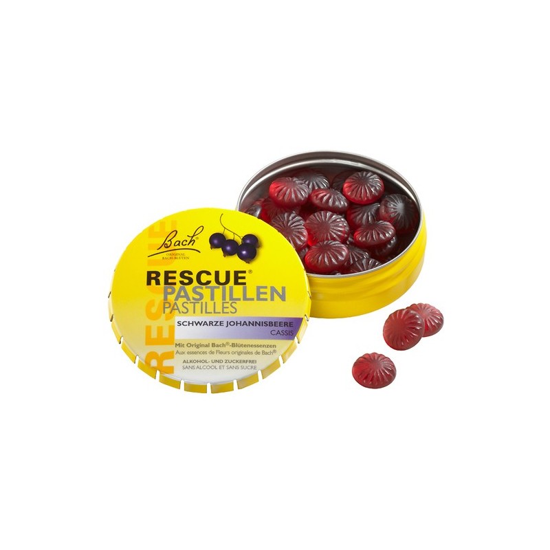 RESCUE® pastilky příchuť černý rybíz 50 g