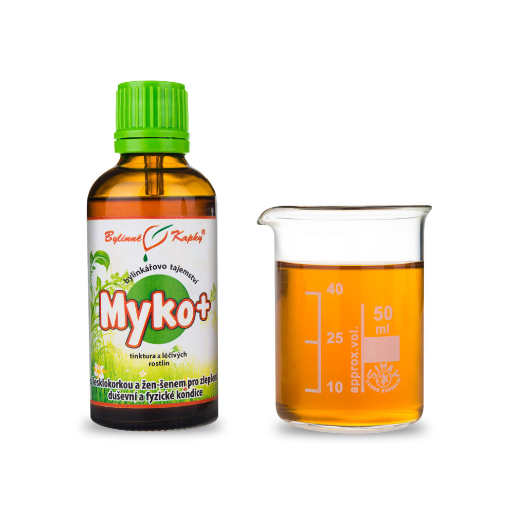 Myko+ (ME/CFS) - Bylinné kapky (tinktura) Bylinkářovo tajemství 50 ml