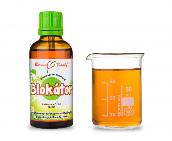 Blokátor - Bylinné kapky (tinktura) Bylinkářovo tajemství 50 ml